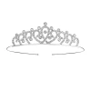 Children's crown princess, cute hair band, baby, festival performance, hair accessories, bride, simple and light luxury wedding dress, headwear, crown Item Picture